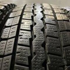 DUNLOP WINTER MAXX SV01 155/80R14 88/86N LT 14インチ スタッドレス 4本 2018年製 プロボックス サクシード等　(TD846)クレジットカード QRコード決済可能の画像