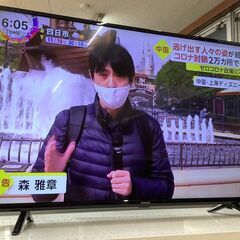 IRIS OHYAMA/アイリスオーヤマ 液晶テレビ 4Kテレビ 43インチ 43UB10P 2019年製 リモコン付き【ユーズドユーズ名古屋天白店】 J2245