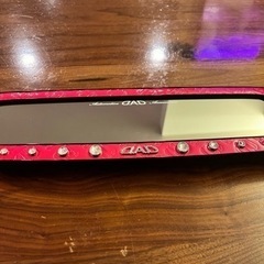 DAD ギャルソン　モノグラムレザーピンク　車内ミラーの画像