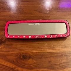 DAD ギャルソン　モノグラムレザーピンク　車内ミラー