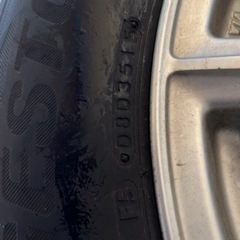 ブリヂストン　225-65-17 スタッドレスホイル付の画像