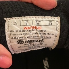 Heelys ローラー靴　24cmの画像