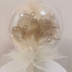 バルーンフラワー 誕生日 造花 飾り 風船