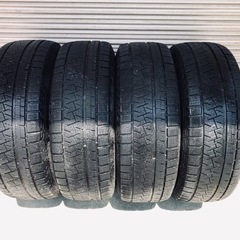 冬タイヤ 215/65R16 ヴエルファイア等用アルミ付きスタッドレス4本組の画像