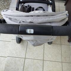 Joie ベビーカー エヴァライトデュオ グレー レインカバー付属の画像