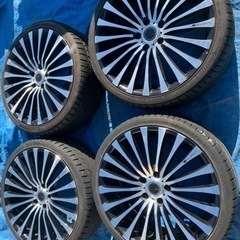 ★ M\'z SPEED Julia 666 MONOBLOCK 225/35ZR 19 19×8.0J 19インチ タイヤ4本セット  