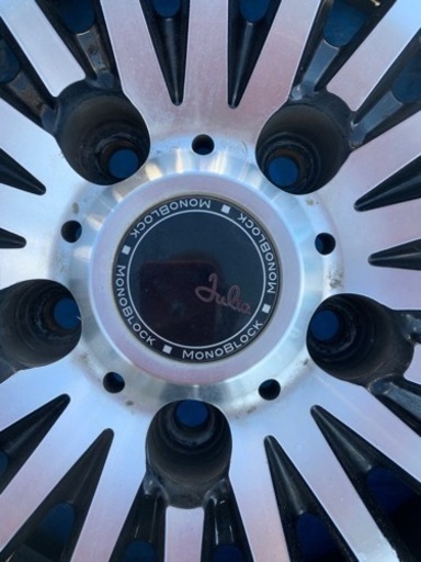 ★ M'z SPEED Julia 666 MONOBLOCK 225/35ZR 19 19×8.0J 19インチ タイヤ4本セット