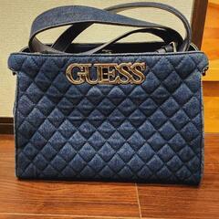 GUESSデニムバッグ