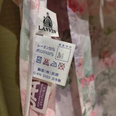 🌼フランスのLANVIN（ランバン）花柄エプロン🌼の画像