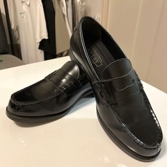 ローファー　黒色　27cmの画像