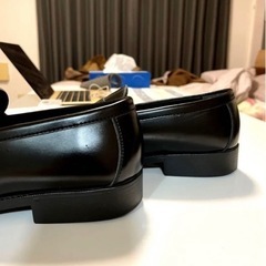 ローファー　黒色　27cmの画像