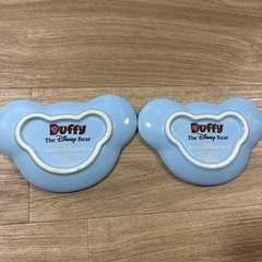 ダッフィ　お皿2枚の画像