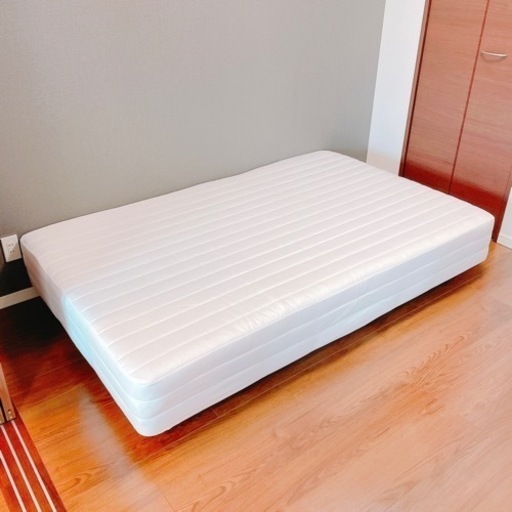 無印良品 高密度ポケットコイル 脚付マットレス セミダブル SD