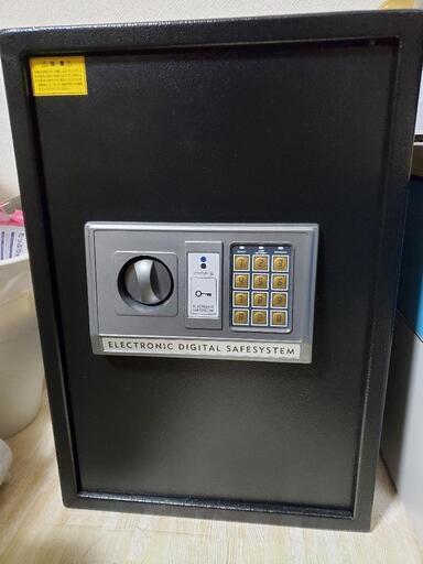 家庭用 金庫 テンキー式 ブラック