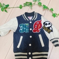 PuiPui 裏起毛 スタジャン  スタジアムジャンパー　あった...