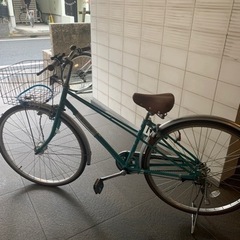 自転車　27インチの画像