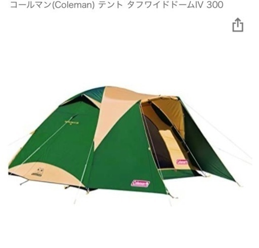 【No,157】コールマン(Coleman) テント タフワイドドームIV 300