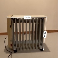 値下げ！カッコいいオイルパネルヒーター☆THOMASの画像