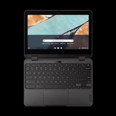 お取引決定。パソコンスタンド&別売りスピーカー付き【Lenovo(レノボ) 300e Chromebook(クロームブック) Gen3 82J9 マルチタッチ対応 11.6型 2 in1 タブレットPC [CPU:AMD 3015CE 1.2G/32GB/7GB]】

の画像