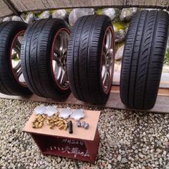 スバル純正 レガシィ プリウス インプレッサ 17×7JJ＋55...