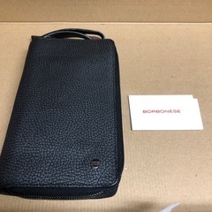 未使用美品！borbonese カードケースバッグ