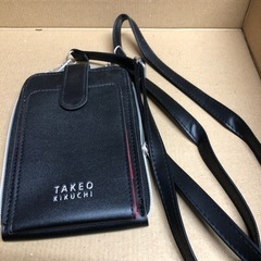 未使用美品！TAKEO KIKUCHIミニショルダーバッグ