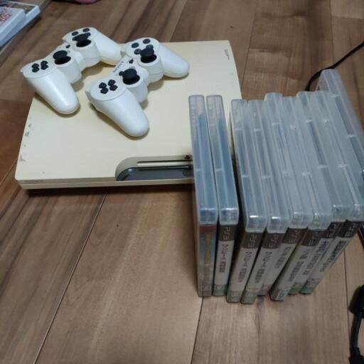PS3本体ジャンク+コントローラー2つ