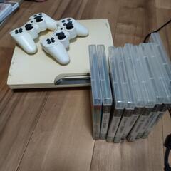 PS3本体ジャンク+コントローラー2つ