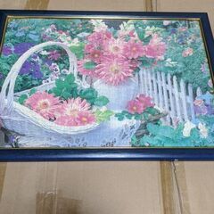 ジグソーパズルお花の画像