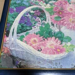 ジグソーパズルお花の画像