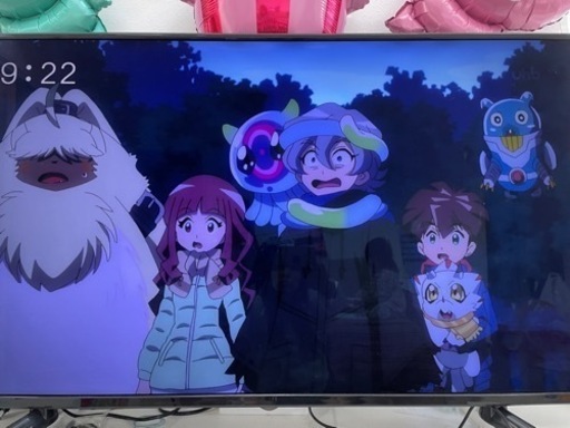 取引中　テレビ50V 保証あり　2017年製