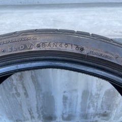 255/30R21  1本　8分山　2016年製造中古品の画像