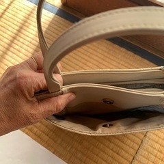 布製ハンドバックの画像