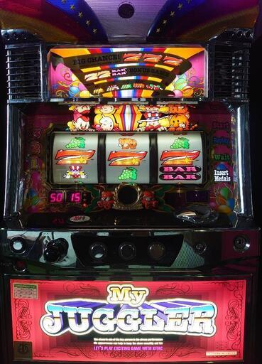 パチスロ実機　マイジャグラー3