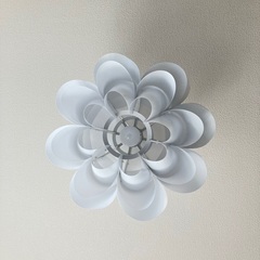 リサイクルプラスチックシェード照明の画像