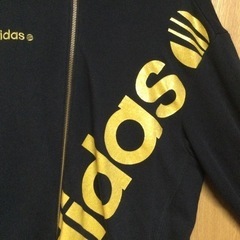 ★早い者勝ちSALE！★ adidas NEO LABEL 黒×金 パーカーの画像