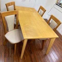 （お取引中）ダイニングセット　5000円の画像