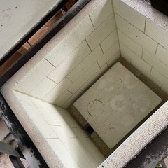 陶芸窯　灯油窯　温度計他セットで。の画像