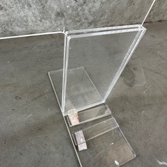 アクリル板　パーテーション　スニーズガード　ネイルサロンなどの画像