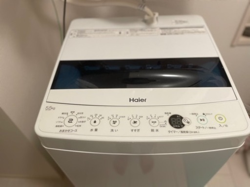 ｛本日限定］ haier 洗濯機　2020年