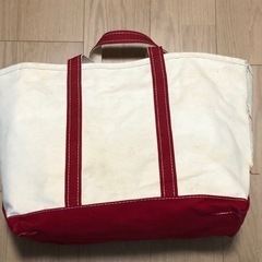 L.L.Bean 帆布製　トートバック　汚れ有