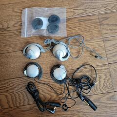 イヤホン　耳かけ式　SONY　KENWOOD