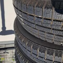 スタッドレス  タイヤ ホイール4本セット 145 80 13の画像