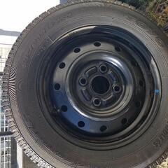 スタッドレス  タイヤ ホイール4本セット 145 80 13の画像