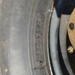 スタッドレス  タイヤ ホイール4本セット 145 80 13の画像