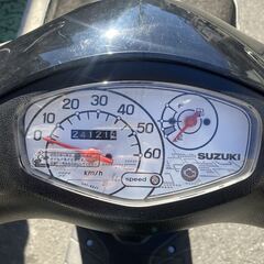 東京大塚発スズキレッツ 　CA4AA--　現役バイク　自賠責付き　試乗も可能　乗って帰れます！ の画像