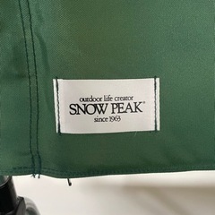 【激レア　絶版　超希少】スノーピーク　Snow peak　初期型　大文字ロゴ　メッキFDチェアの画像