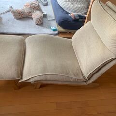 2020年購入した無印良品のハイバックリクライニングソファとオットマン