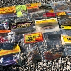 ブラックバス ワームいろいろ ①