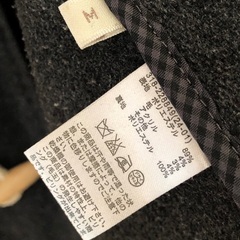 GU ダッフルコート　チャコールグレーの画像